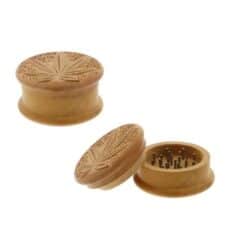 Wood grinder leaf